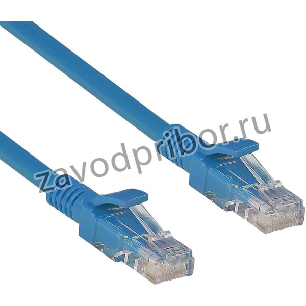 Патч-корд ExeGate UTP-RJ45-RJ45-5e-2M-BL, UTP, cat.5e, 2м, синий