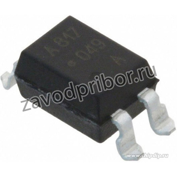 HCPL-817-30AE, Оптоизолятор 5кВ транзисторный выход 4SMD