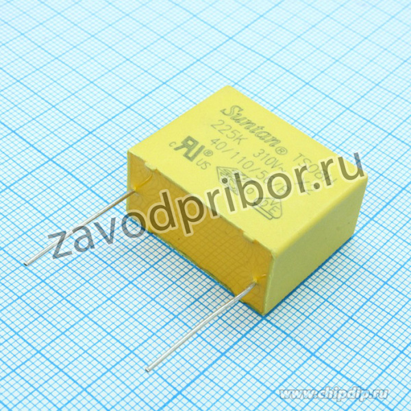 TS08H0A9225KRB0I0R, (фильтр X2 2.2uF 10% 310Vac P:27.5mm)