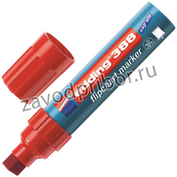 Маркер для флипчартов по бумаге EDDING E-388/002 красный 4-12 мм