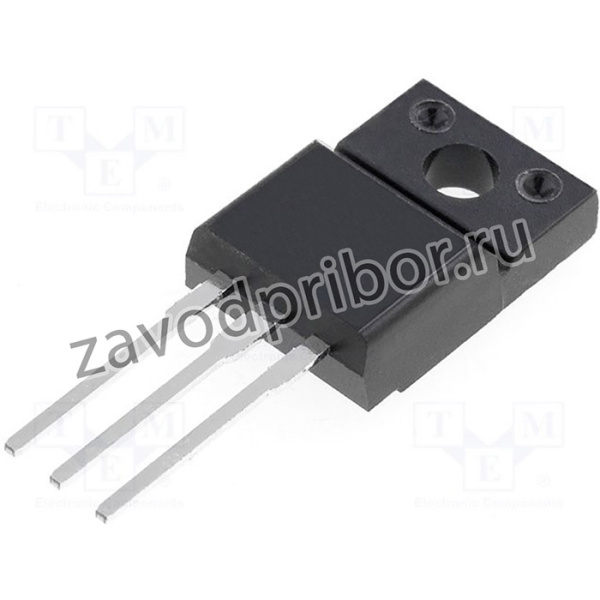 BYV410X-600PQ, Диод: выпрямительный, THT, 600В, 20А, туба, Ifsm: 120А, TO220FP: 35нс