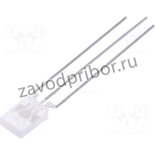 LL-259YGM1G-C-1B, LED; прямоугольная; 2x5x7,05мм; двухцветный; 13?30мкд; 120°; 20мА