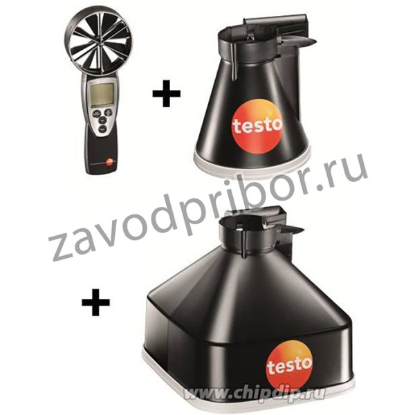 testo 417 Комплект-1, Анемометр и набор воронок