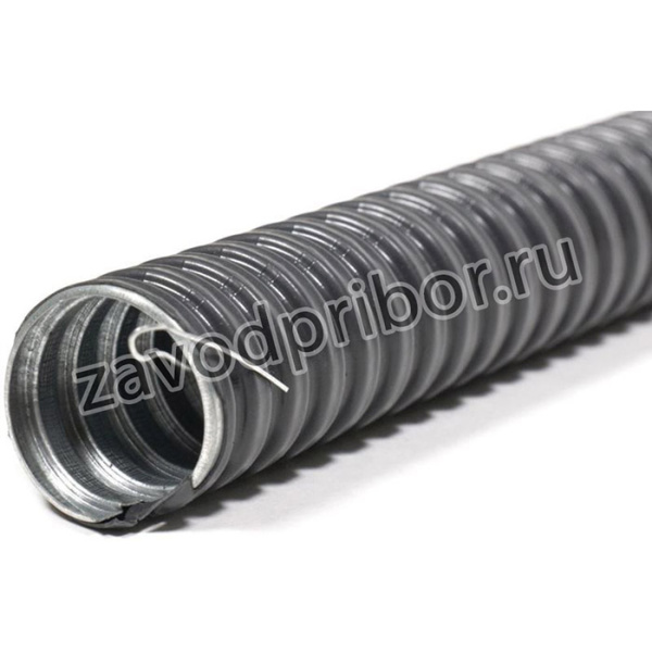 Металлорукав в ПВХ изоляции РЗ-ЦПнг-32 с протяжкой (уп.25м) ГОФРОМАТИК/ЗЭТАРУС zeta44708