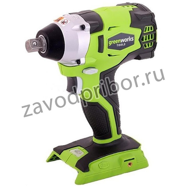 Greenworks GD24IW400 Гайковерт ударный аккумуляторный, 24V, бесщеточный, без АКБ и ЗУ [3802907]