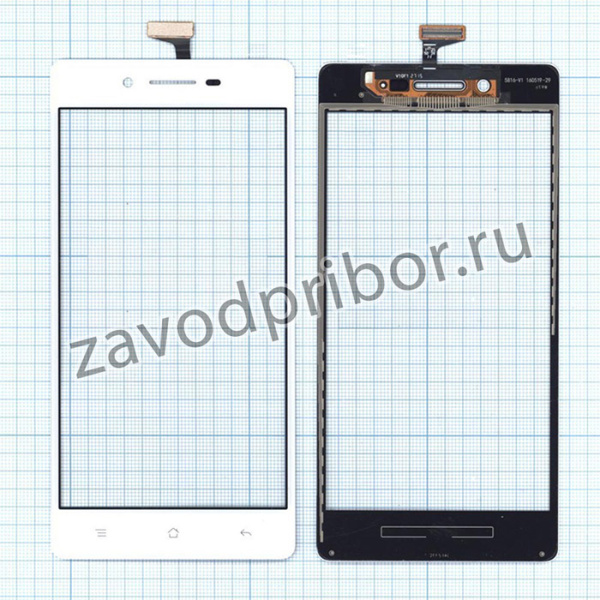 Сенсорное стекло (тачскрин) для OPPO Neo 7 белое