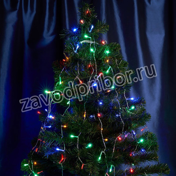 Гирлянда 230V 140 LED мульти, IP20, шнур 1,5м CL90 32370