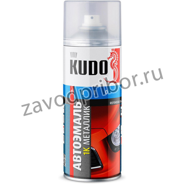 KU-41628, Эмаль автомобильная ремонтная металлик нептун 520 мл KUDO KU-41628