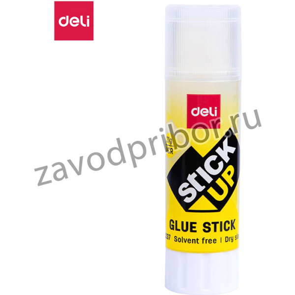 Клей-карандаш Deli Stick UP EA23710 21гр прозрачный дисплей картонный