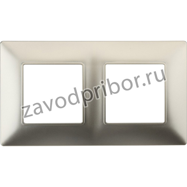 14-5002-04 ЭРА Рамка на 2 поста, Эра Elegance, шампань Б0034390