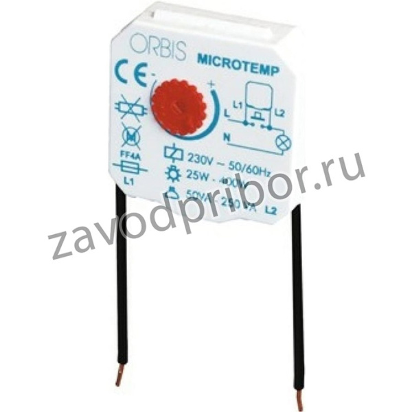 Лестничный таймер MICROTEMP скрытый монтаж OB200004