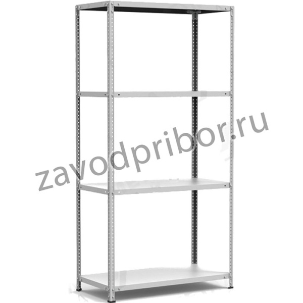 Стеллаж металлический 2000х1000х600 4 полки СТФ 1064-2,0