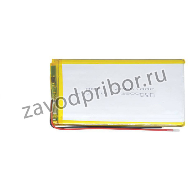 Аккумулятор универсальный 4x55x100 мм 3.8V 2500mAh Li-Pol (2 pin)