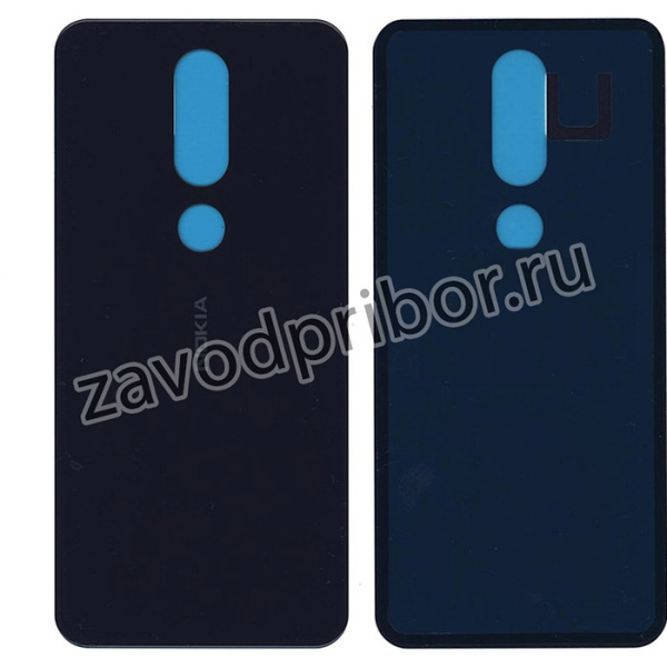 Задняя крышка для Nokia 6,1 Plus синяя