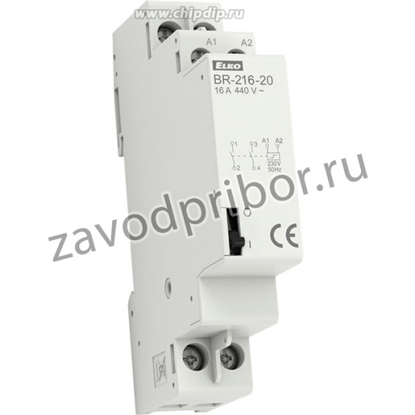 BR-216-20/230V Бистабильное реле, выход 2x 16A