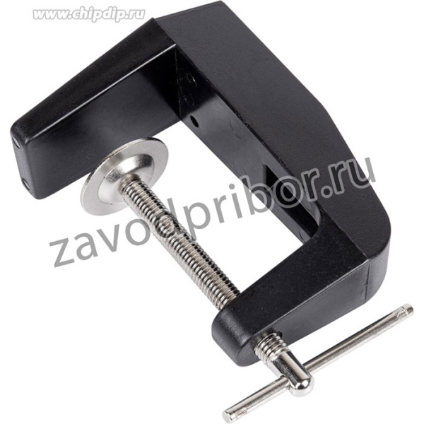 Струбцинное крепление для ламп черное