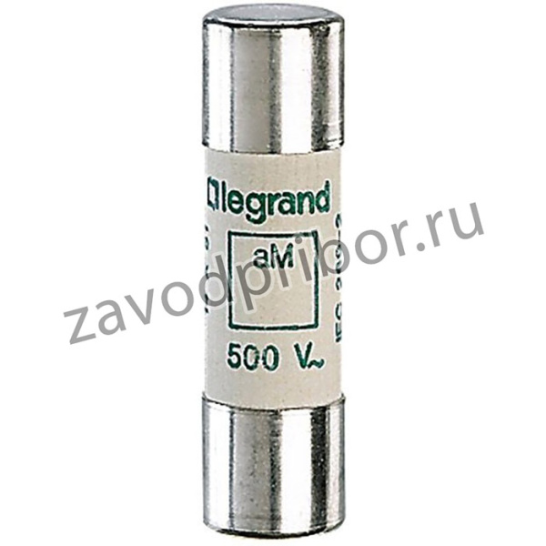 Вставка плавкая тип aM 14х51 10А 500В без бойка Leg 014010