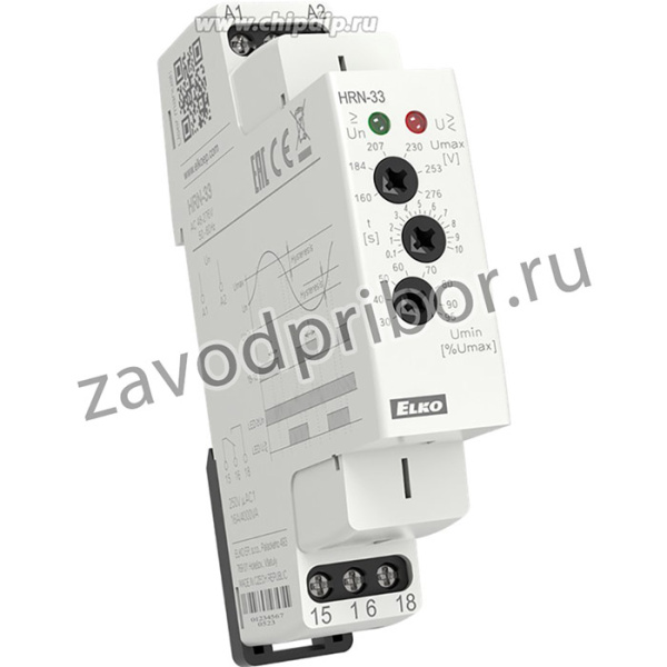 HRN-33 Реле контроля напряжения AC 48-276 V