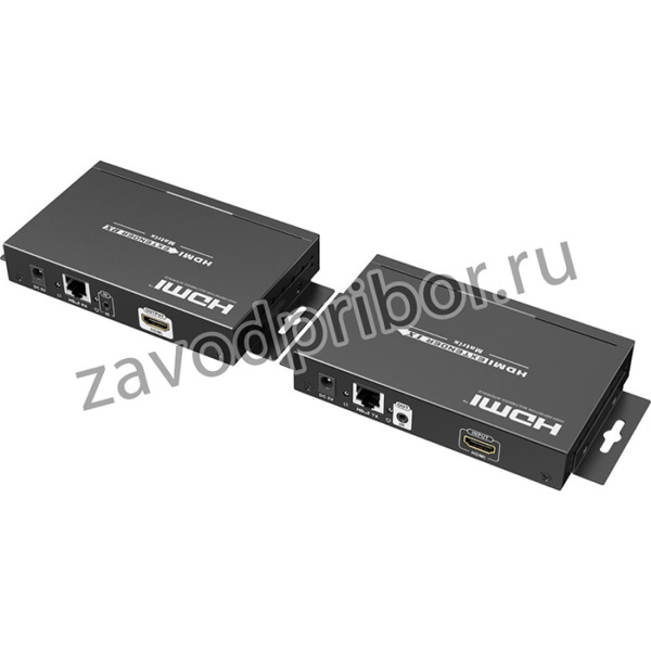 LKV383Matrix-4.0, Удлинитель HDMI по витой паре CAT6 поверх протокола IP до 120 м с функцией матричного коммутатора Le