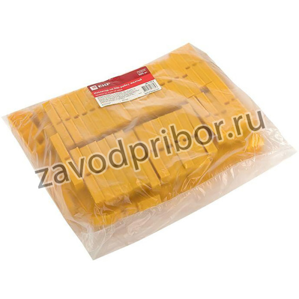 Изолятор на DIN-рейку желт. PROxima EKF ak-1-4-y