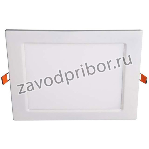 Светильник светодиодный PPL-S WH 15Вт 4000К IP40 190мм ДВО встраив. ультратонкий квадрат JazzWay 5008380A