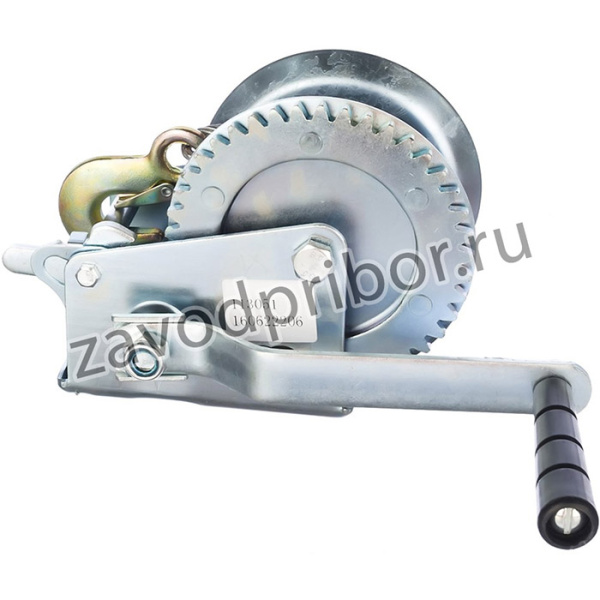 Лебедка ручная ЛФ-1200 /FD/ г/п 0,5 т, длина троса 10 м 113051