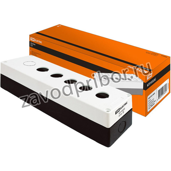 Корпус КП105(6) для кнопок 5(6) мест белый TDM