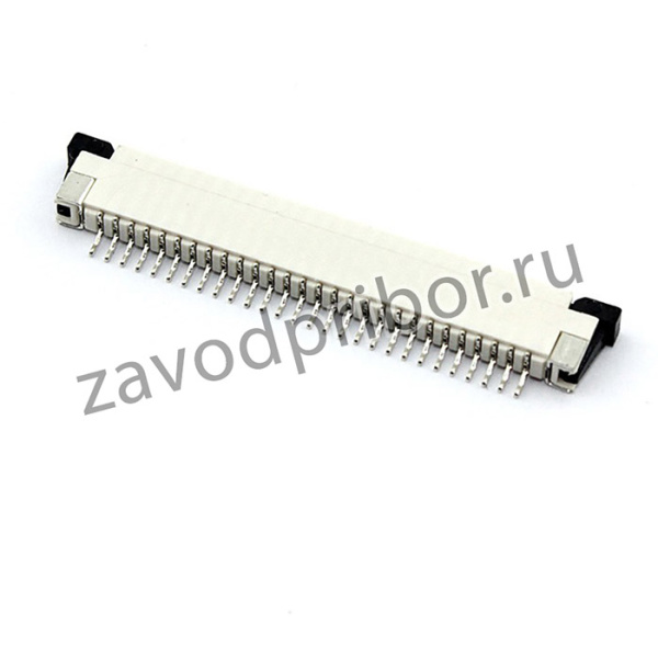 Разъем FPC Half Coverage Top Contact 1.0K-BS-28PWB 28 pin высота 2мм шаг 1мм