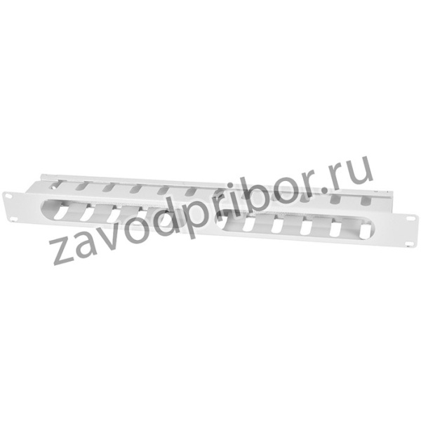 Кабельный органайзер Горизонтальный ЦМО ГКЗ-1U односторонний пластиковый канал 1U шир.:19" глуб.:57мм