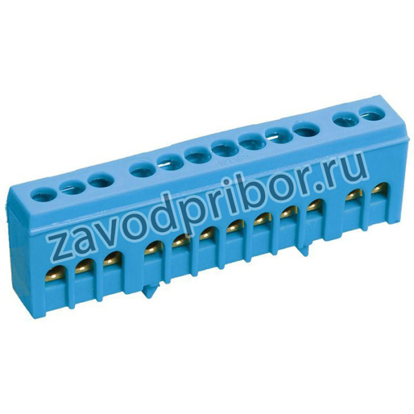 YNN10-69-8KD-K07, Шина N "ноль" в корп изол на DIN-рейку ШНИ-6х9-8-К-С IEK