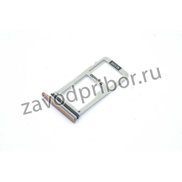Лоток для SIM-карты Samsung Galaxy A3 (A320F) розовый