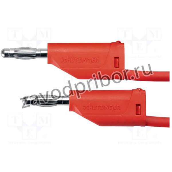 MFK151100-RT, Измерительный провод, 70ВDC, 33ВAC, 16А, с осевым гнездом 4м