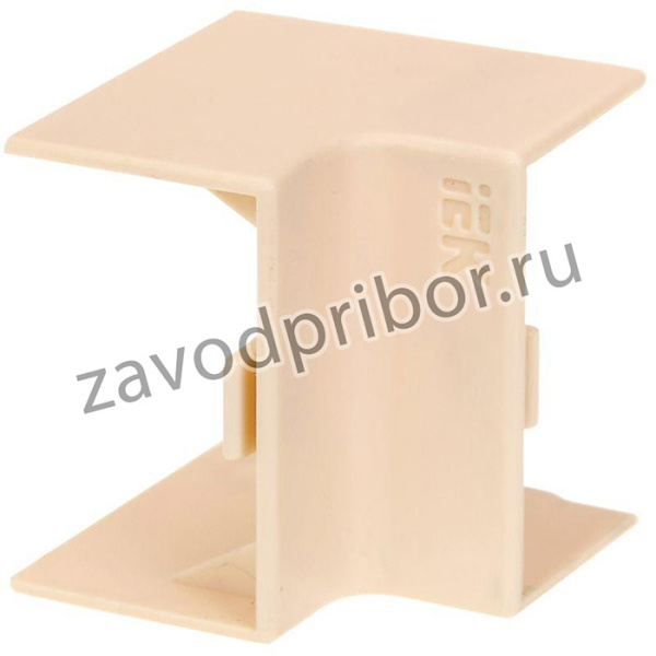 Угол для кабель канала внутренний 20х10 КМВ сосна (уп.4шт) ELECOR IEK EL-KK10D-V-020-010-K34