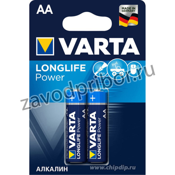 4906(A316/LR6/AA)2, Элемент питания алкалиновый LONGLIFE Power (HIGH ENERGY) (2шт) 1.5В