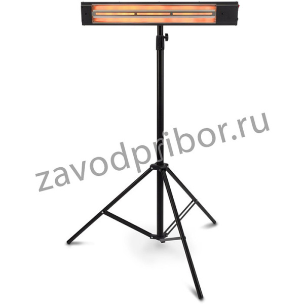 Инфракрасный обогреватель StarWind SHIRC-1020, 2000Вт, 25м2, кварцевый, черный