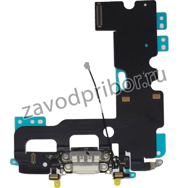 Шлейф разъема питания для iPhone 7 черный