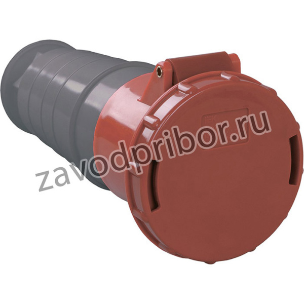 PSR22-063-5, Розетка 235 переносная с заземлением 3Р+РЕ+N 63А 380В IP54