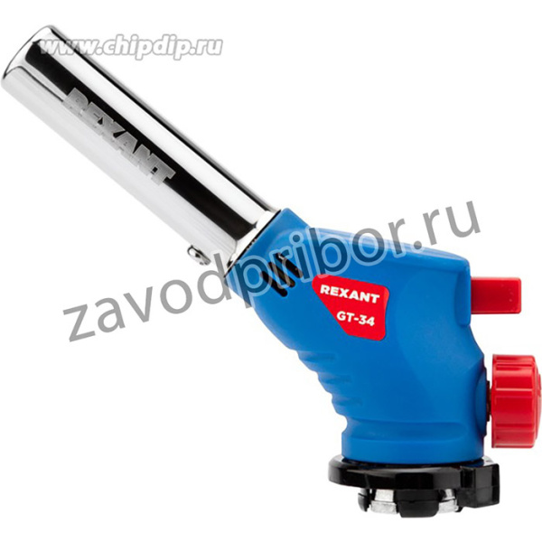 12-0034, Газовая горелка-насадка GT-34 360° с пьезоподжигом