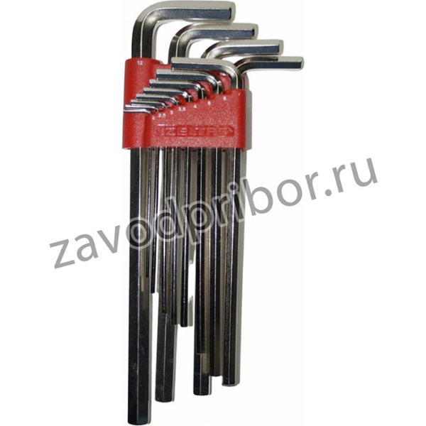 Набор ключей 6-гран.Г-образн. удлиненных 2-12мм12предм , 4903003112