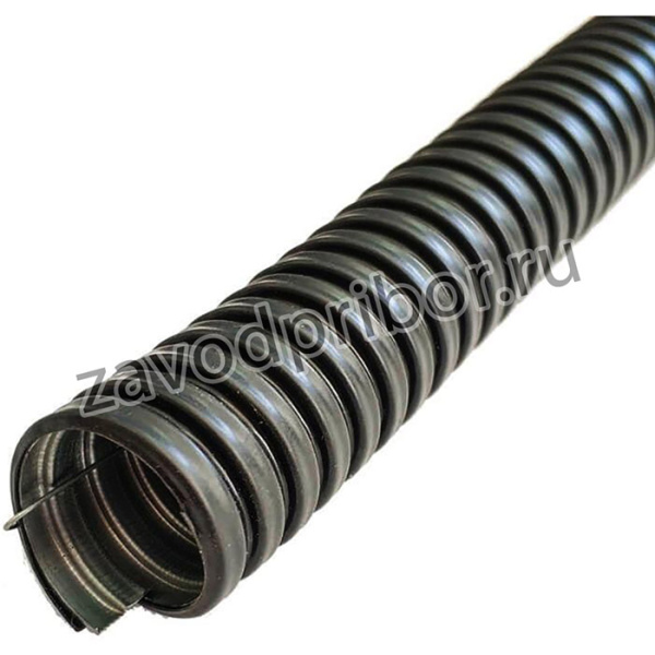 Металлорукав в ПВХ изоляции РЗ-ЦПнг-50 с протяжкой (уп.20м) ГОФРОМАТИК/ЗЭТАРУС zeta44710