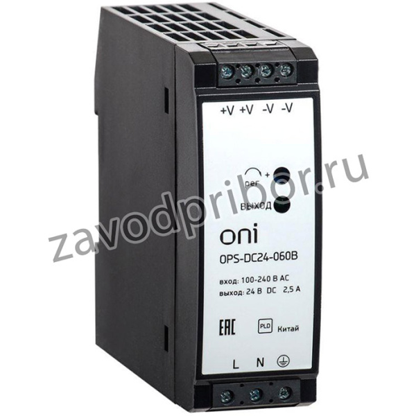 Блок питания OPS 220В AC/24В DC 60Вт ONI OPS-DC24-060B