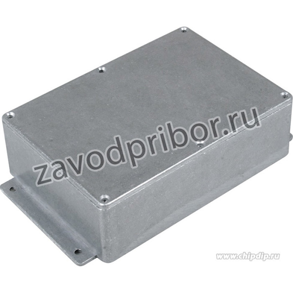B027MF, Корпус для РЭА 171x121x55мм, металл, с крепежным фланцем