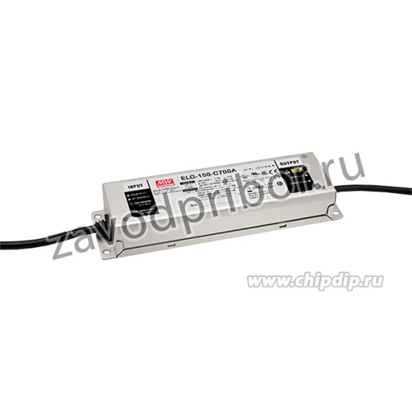 ELG-150-C1400, AC/DC LED, 54-107В,1.4А,149.8Вт,IP67 блок питания для светодиодного освещения