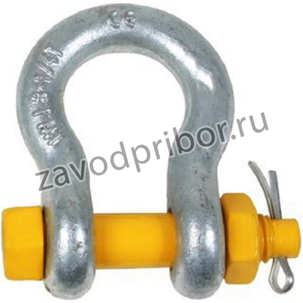 Скоба такелажная омегообразная со шплинтом SAK07PLBP грузоподёмность 0,75 тонн