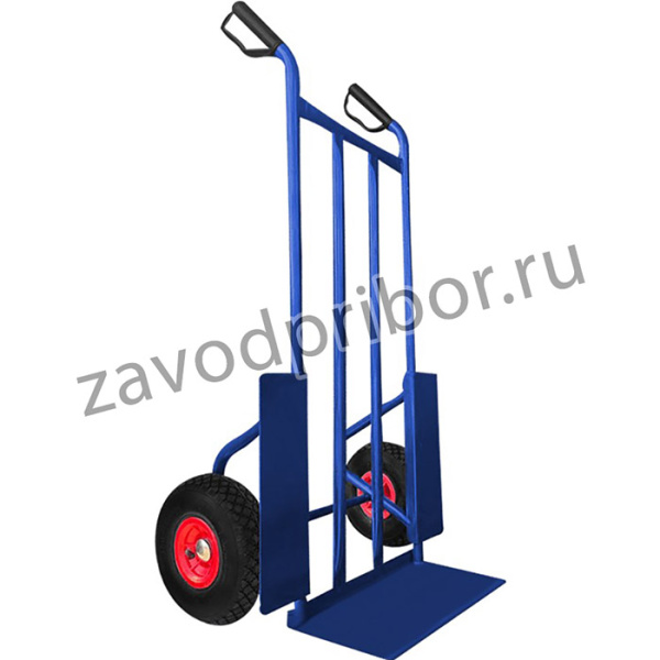 Тележка ручная двухколесная КГ250, г/п 250кг, колеса пневматические d250 мм, арт. КГ250