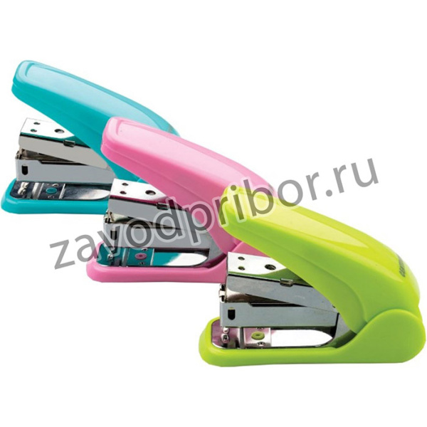 Степлер металлопластиковый, скоба 24/6, объем крепления до 12 листов 88811