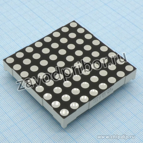 FYM-23881AUE-11, матрица 8x8 60.2mm OK Оранжевый 60-120mcd