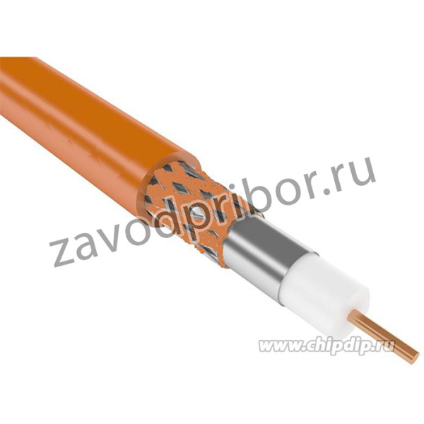 RG-6 нг(А)-HF (01-2654), Кабель коаксиальный (негорючий) (64%), 75 Ом