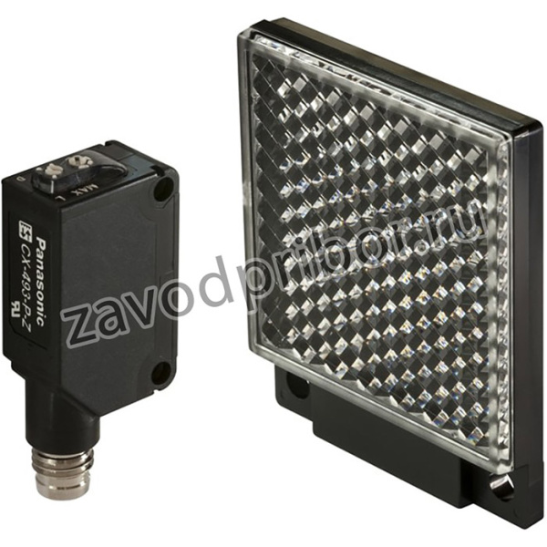 CX-493-P-Z, Retroreflective Photoelectric Sensor, Block Sensor, 5 m Detection Range