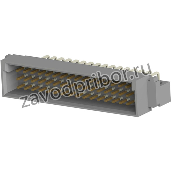 650478-5, Разъем DIN 41612, Eurocard Type 1/2C, 48 контакт(-ов), Штыревой Разъем, 2.54 мм, 3 ряда